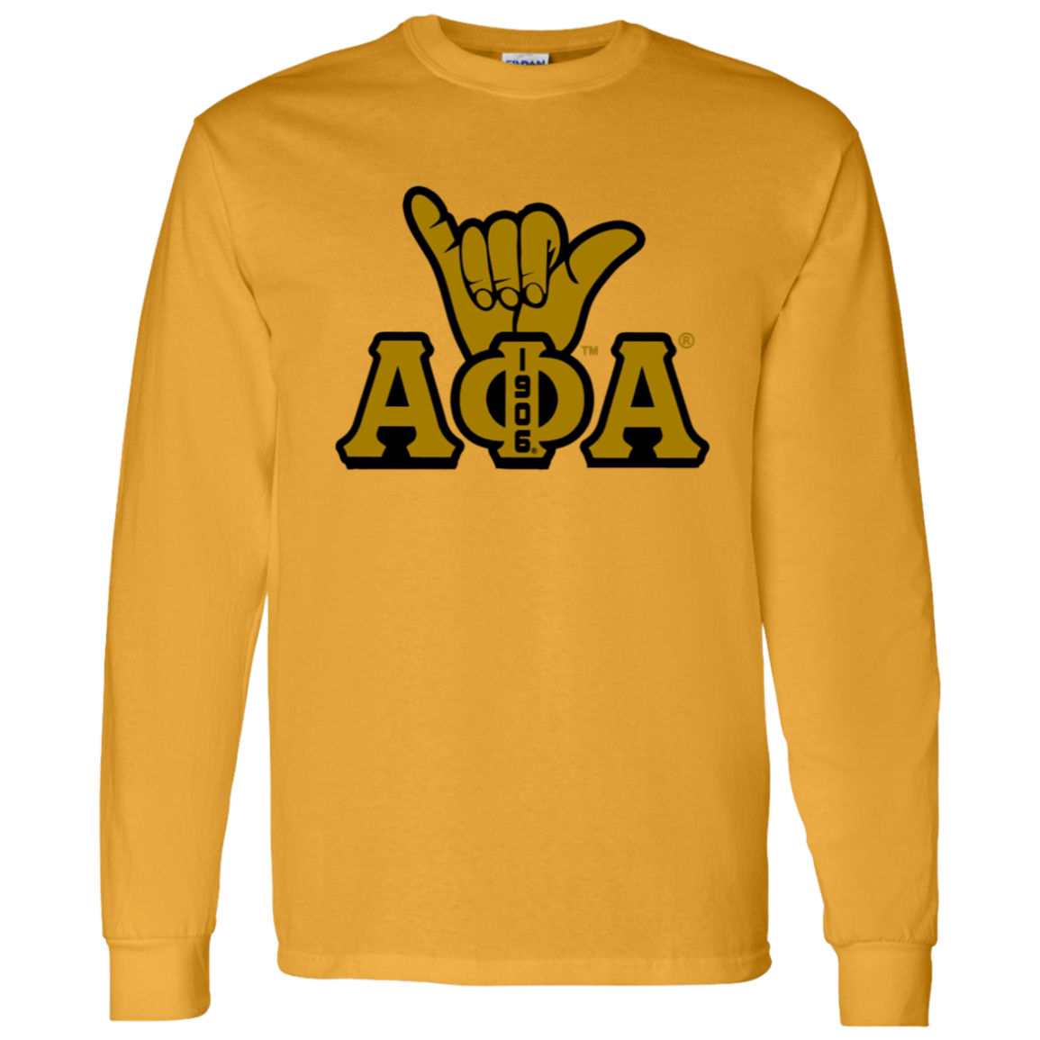 Alpha Phi Alpha Fraternity Long Sleeve T-Shirt - My Greek Letters