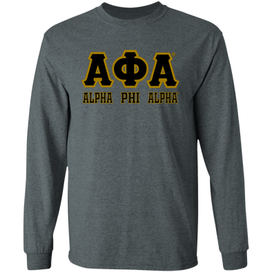 Alpha Phi Alpha Fraternity Long Sleeve T-Shirt - My Greek Letters