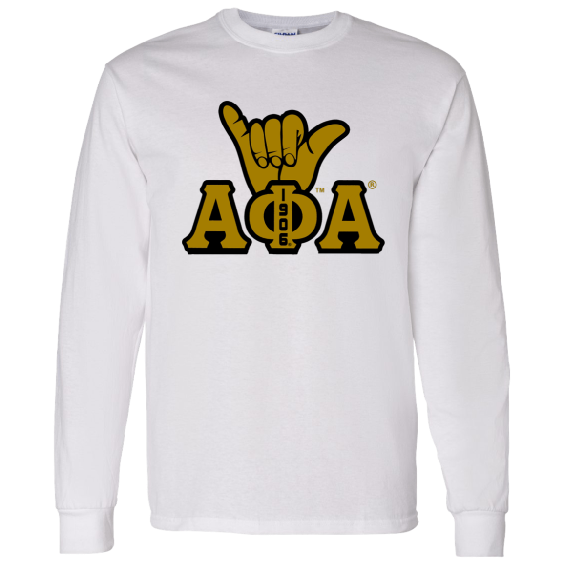 Alpha Phi Alpha Fraternity Long Sleeve T-Shirt - My Greek Letters