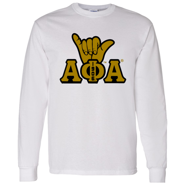 Alpha Phi Alpha Fraternity Long Sleeve T-Shirt - My Greek Letters