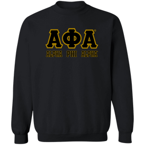 Alpha Phi Alpha Fraternity Sweatshirt - My Greek Letters
