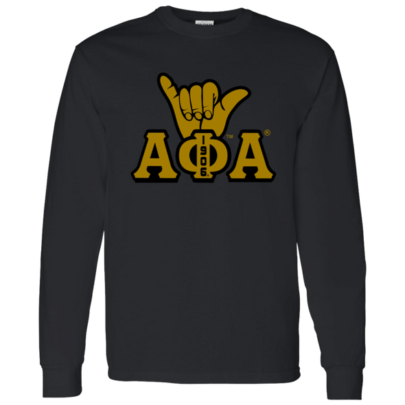 Alpha Phi Alpha Fraternity Long Sleeve T-Shirt - My Greek Letters