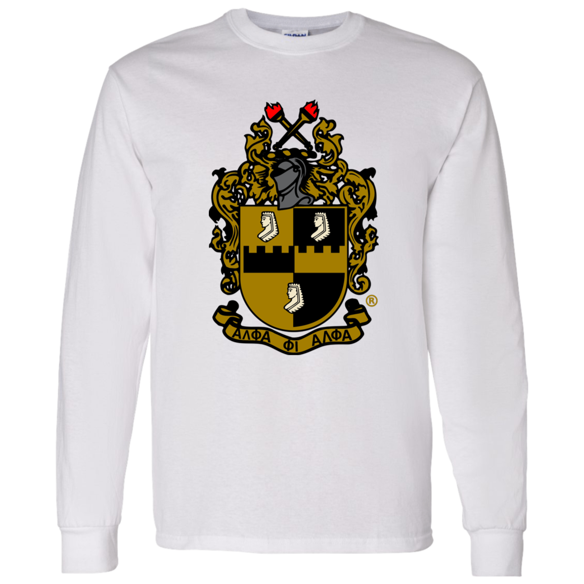 Alpha Phi Alpha Fraternity Long Sleeve T-Shirt - My Greek Letters