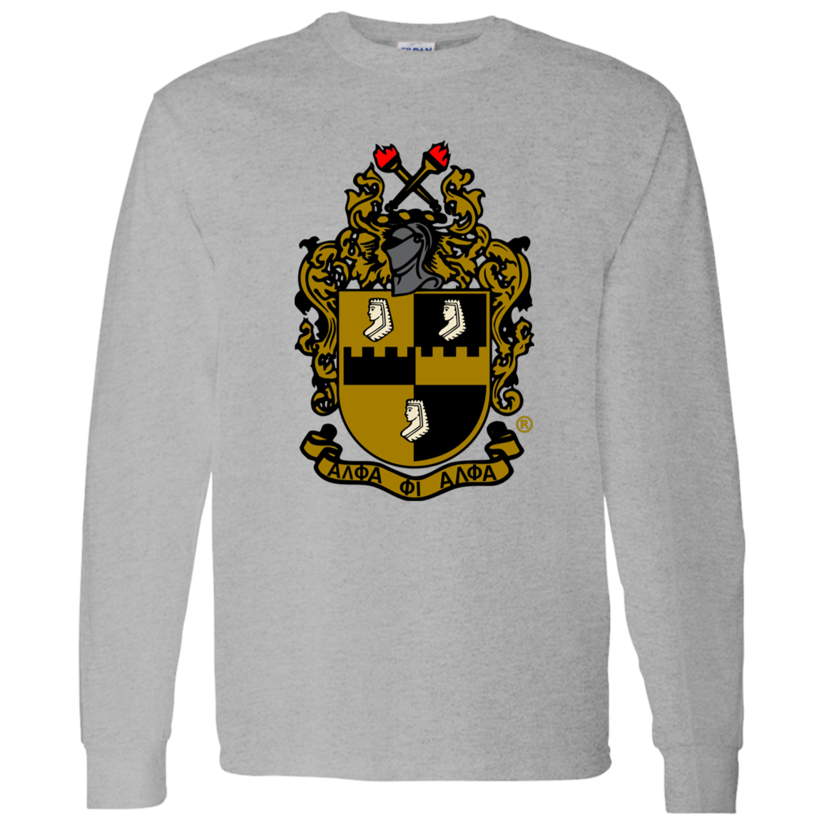 Alpha Phi Alpha Fraternity Long Sleeve T-Shirt - My Greek Letters