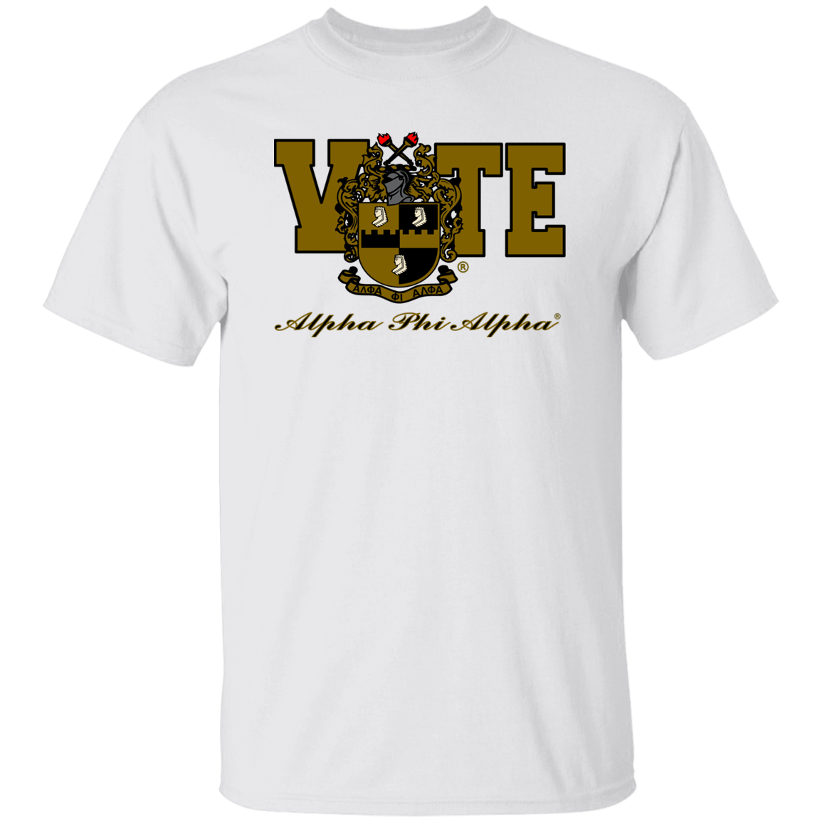 Alpha Phi Alpha Fraternity T-Shirt - My Greek Letters