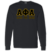Alpha Phi Alpha Fraternity Long Sleeve T-Shirt - My Greek Letters