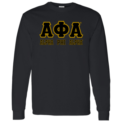Alpha Phi Alpha Fraternity Long Sleeve T-Shirt - My Greek Letters