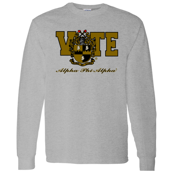 Alpha Phi Alpha Fraternity Long Sleeve T-Shirt - My Greek Letters