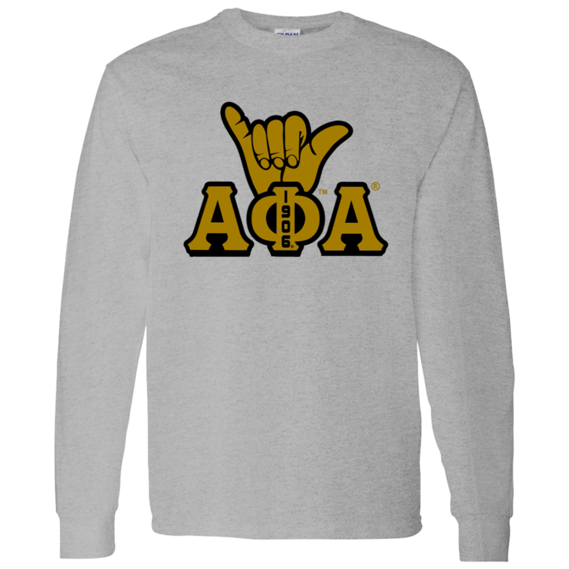 Alpha Phi Alpha Fraternity Long Sleeve T-Shirt - My Greek Letters