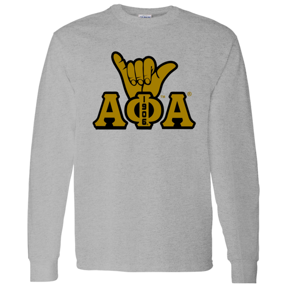 Alpha Phi Alpha Fraternity Long Sleeve T-Shirt - My Greek Letters