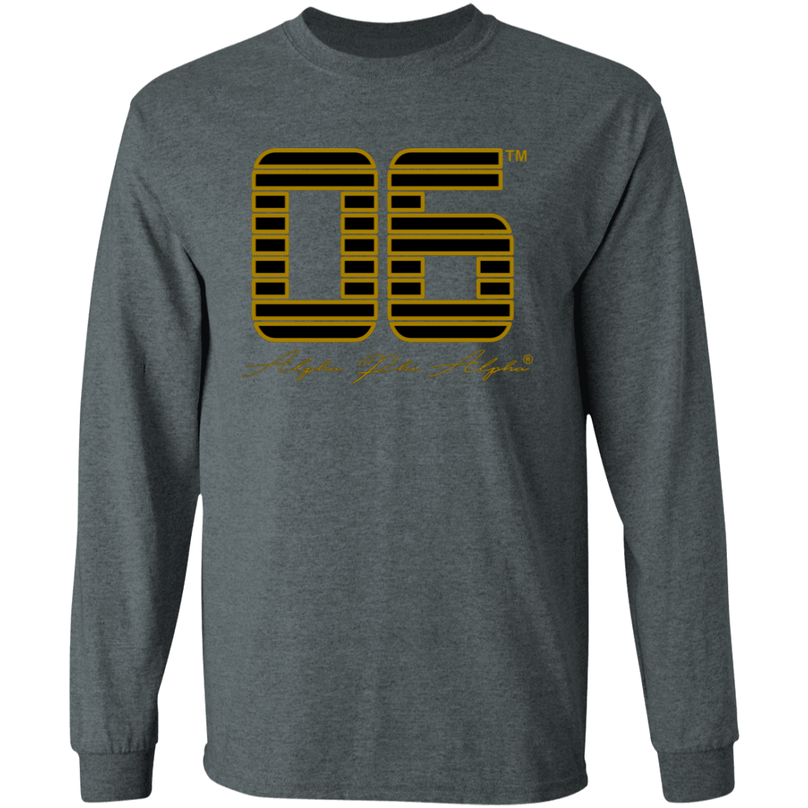 Alpha Phi Alpha Fraternity Long Sleeve T-Shirt - My Greek Letters