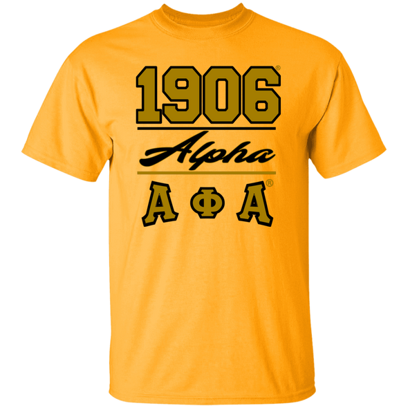 Alpha Phi Alpha Fraternity T-Shirt - My Greek Letters