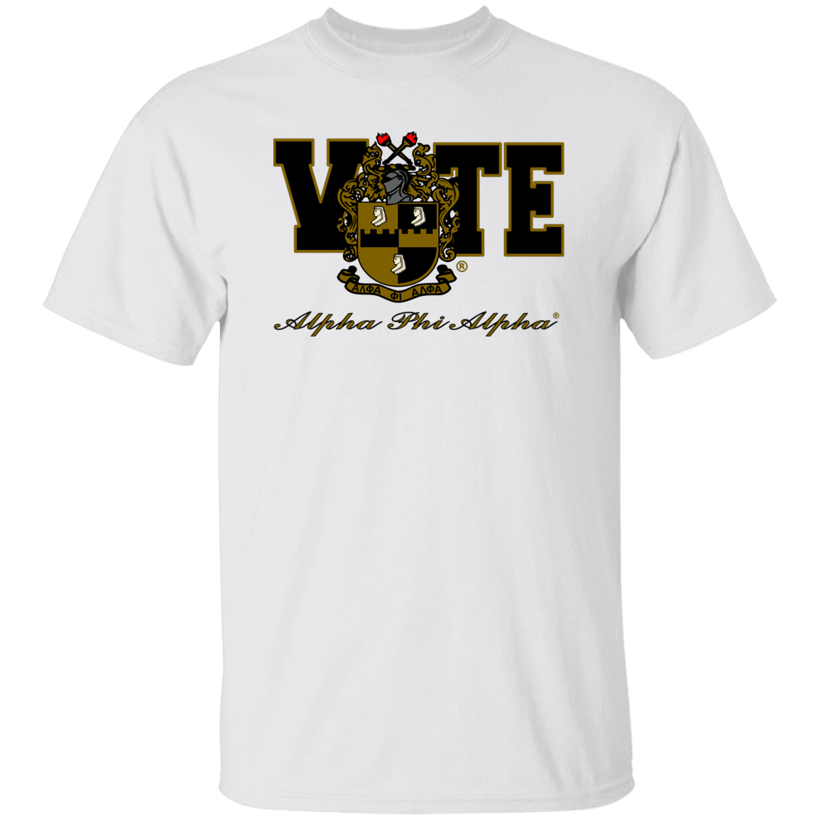 Alpha Phi Alpha Fraternity T-Shirt - My Greek Letters