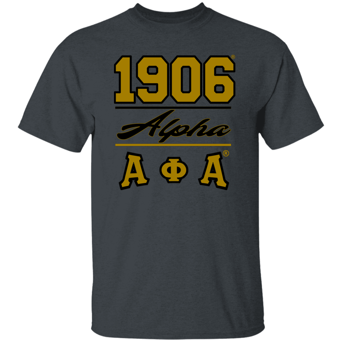 Alpha Phi Alpha Fraternity T-Shirt - My Greek Letters