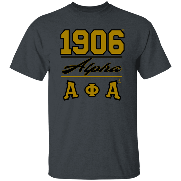 Alpha Phi Alpha Fraternity T-Shirt - My Greek Letters