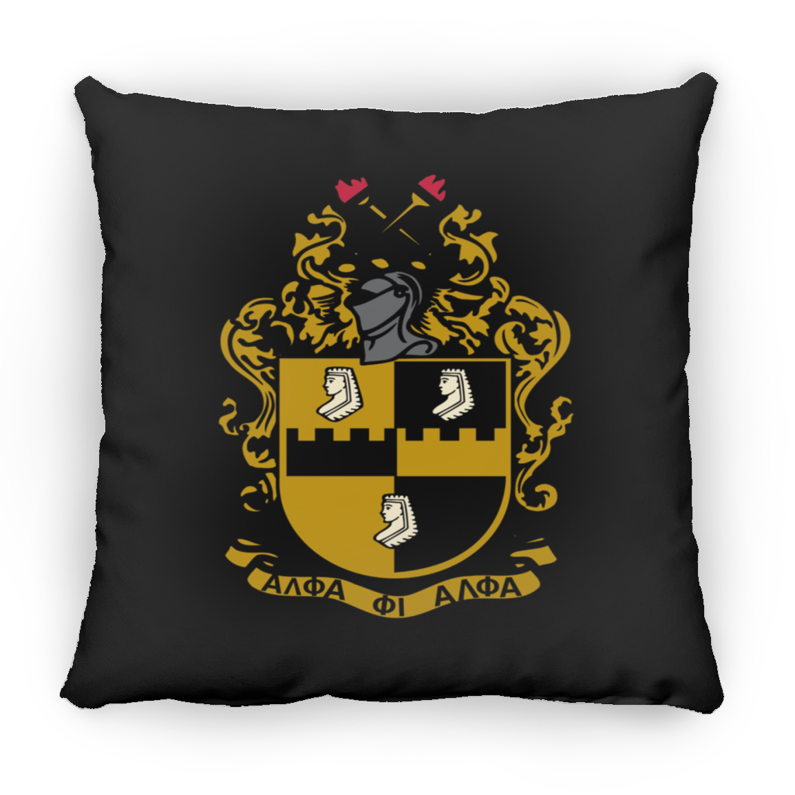 Alpha Phi Alpha Square Pillow 18x18 - My Greek Letters