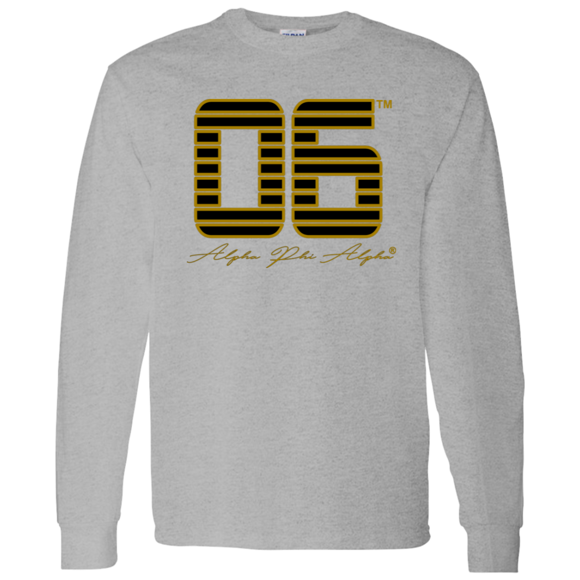Alpha Phi Alpha Fraternity Long Sleeve T-Shirt - My Greek Letters