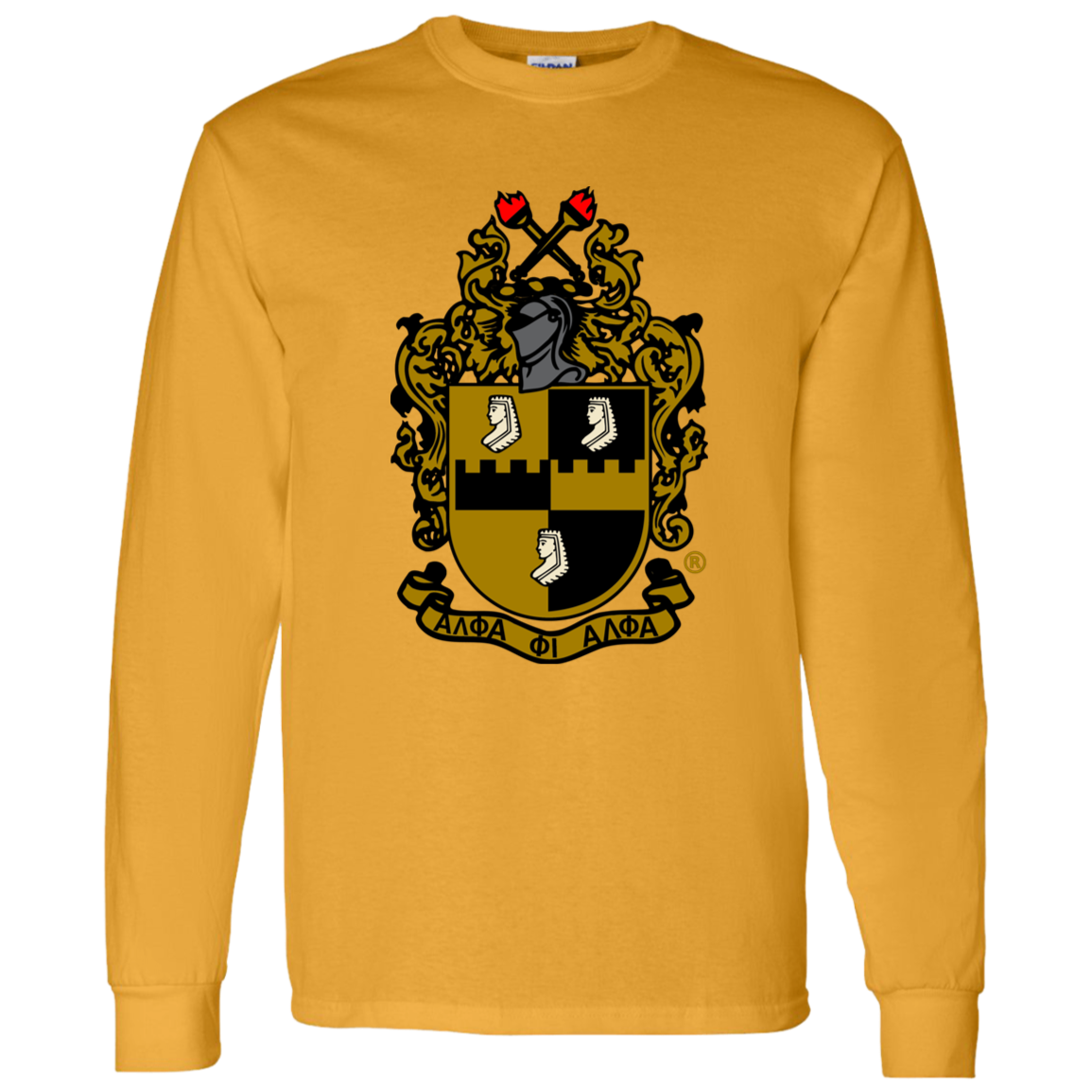 Alpha Phi Alpha Fraternity Long Sleeve T-Shirt - My Greek Letters