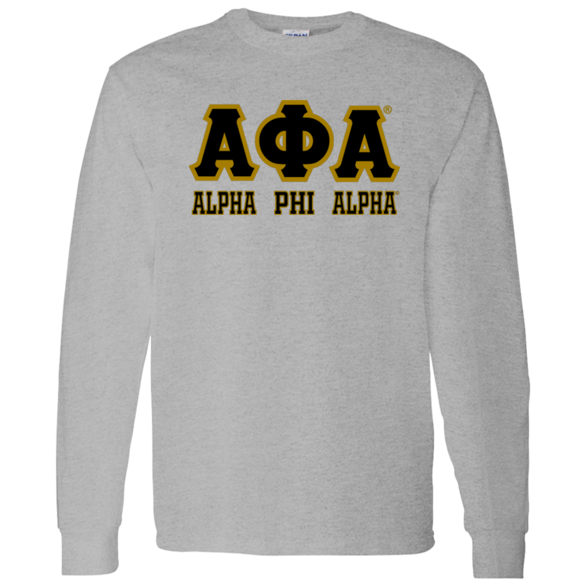 Alpha Phi Alpha Fraternity Long Sleeve T-Shirt - My Greek Letters