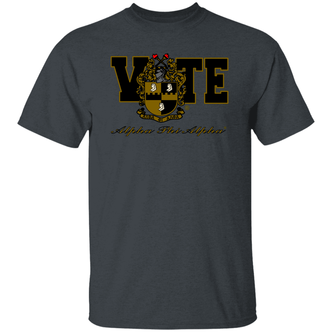 Alpha Phi Alpha Fraternity T-Shirt - My Greek Letters