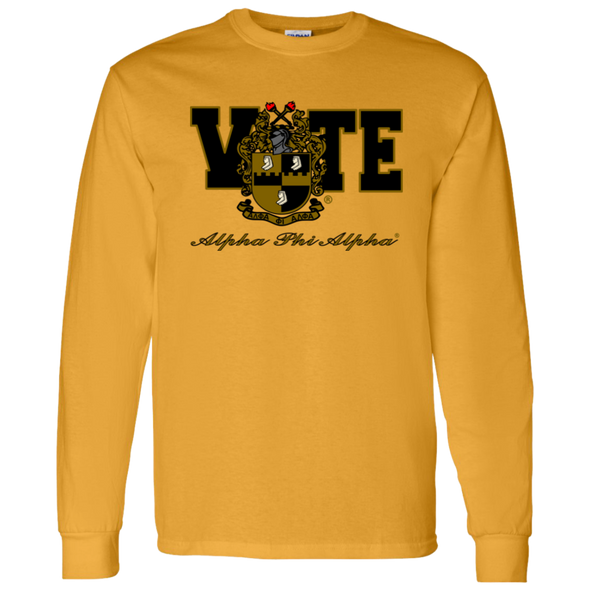 Alpha Phi Alpha Fraternity Long Sleeve T-Shirt - My Greek Letters