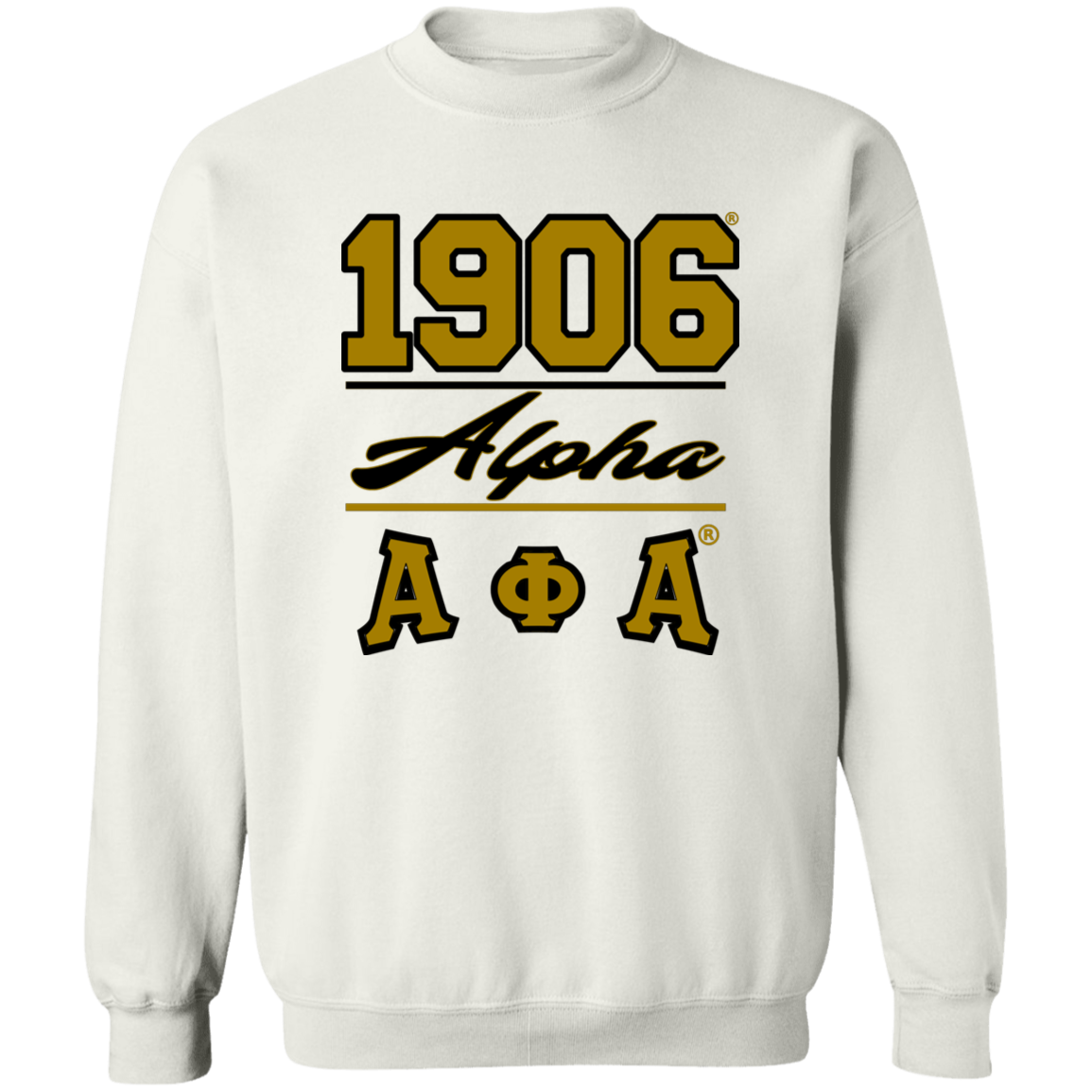 Alpha Phi Alpha Fraternity Sweatshirt - My Greek Letters