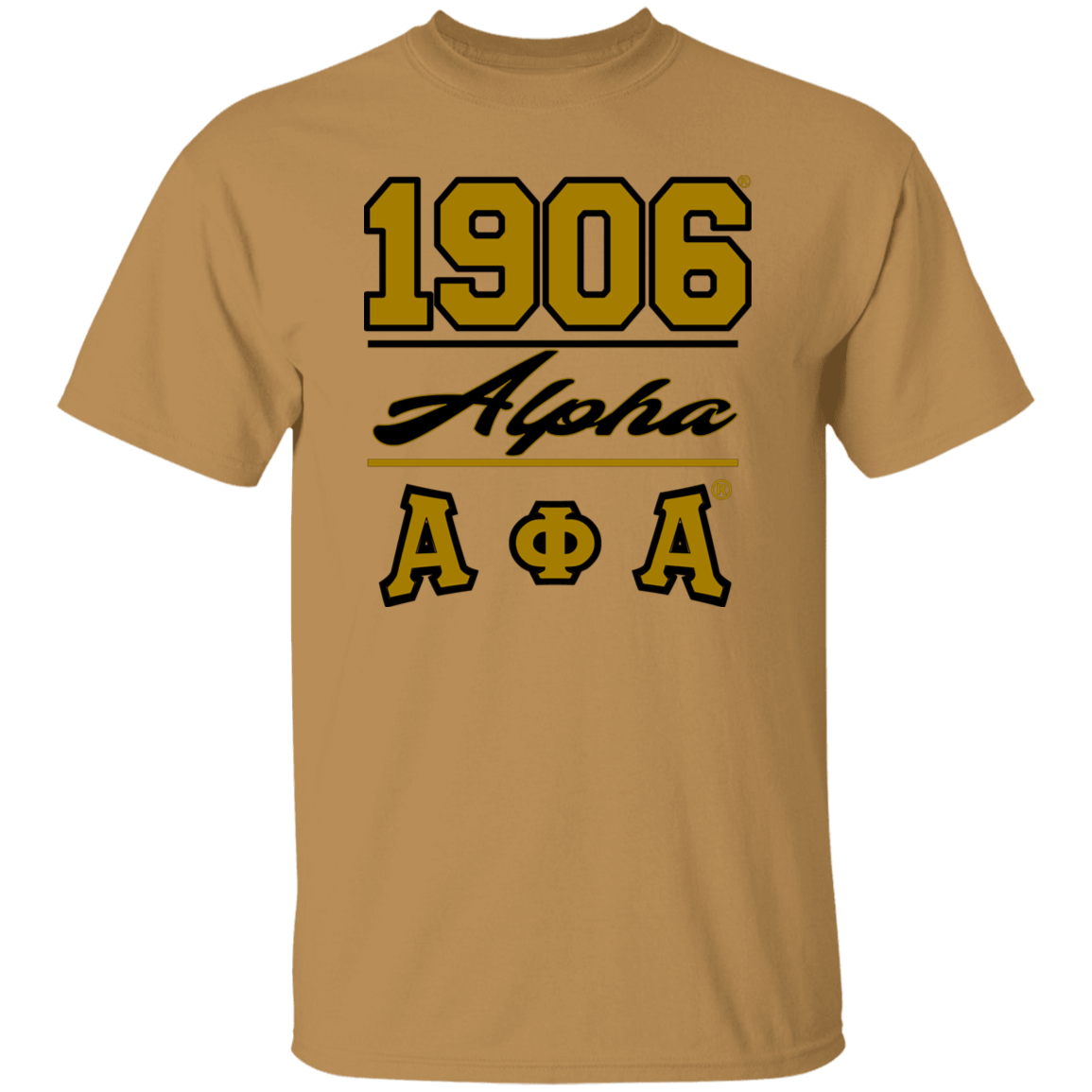 Alpha Phi Alpha Fraternity T-Shirt - My Greek Letters